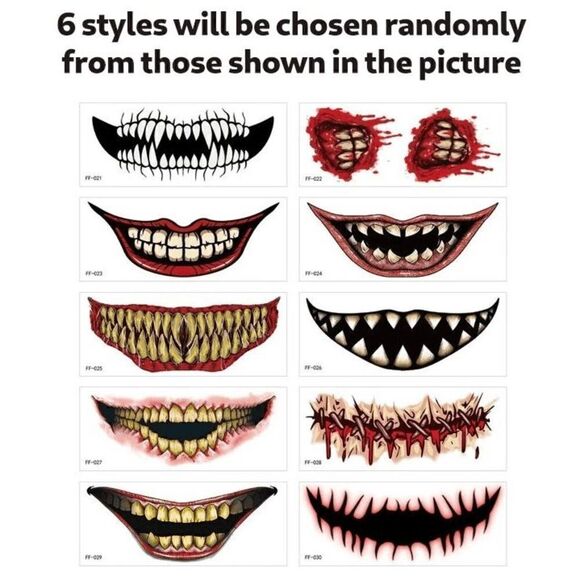 💗🧟‍♀️ 8PCS Zombie Barbie Costume Halloween Bundle Set SIZES M, L, XL NEW - Picture 16 of 17